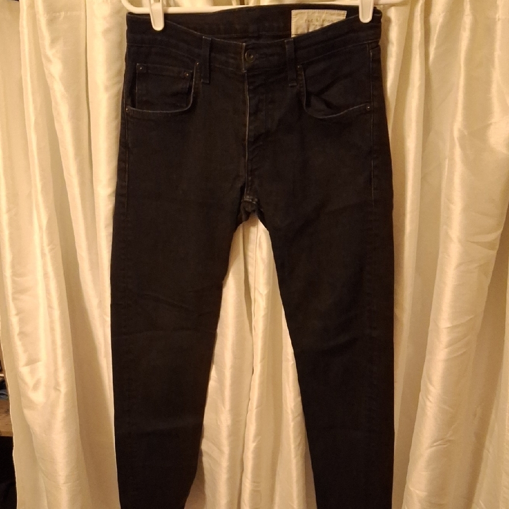 rag & bone Black Skinny Jeans